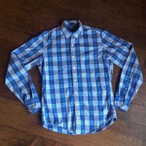 JCrew plaid long sleeve